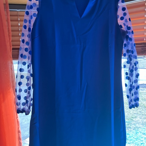 Lot of 5 dresses.  Cocktail.  Size Large.  Clean and smoke free home. - Picture 2 of 6